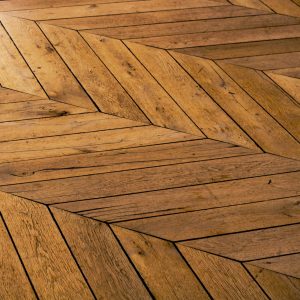 Home Professioneel aangelegde houten vloer met natuurlijke warmte en elegantie in modern interieur